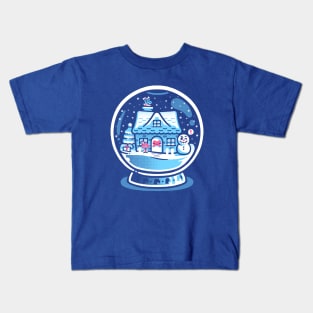 Snowy Day Kids T-Shirt